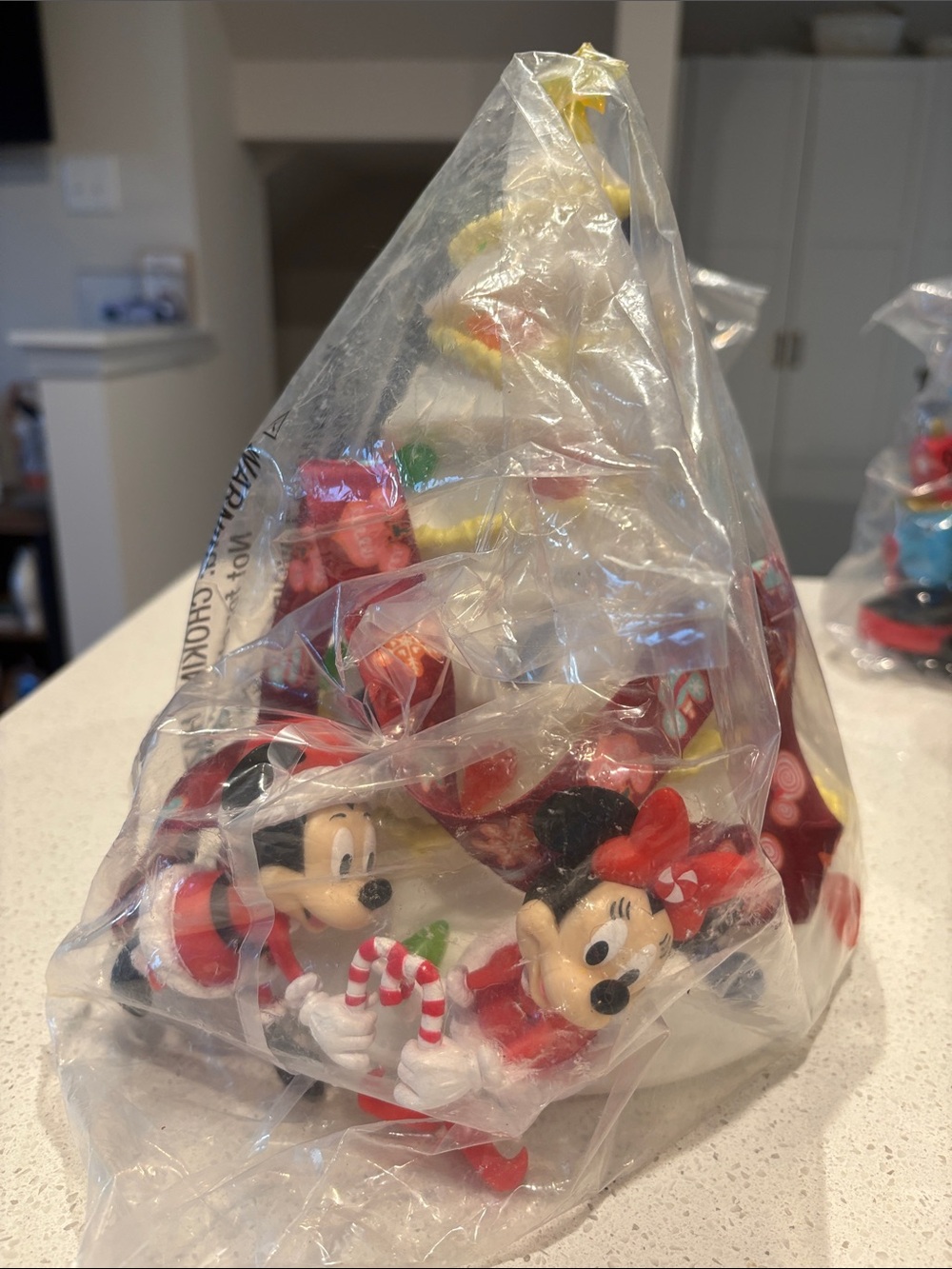 Disney Christmas tree popcorn bucket